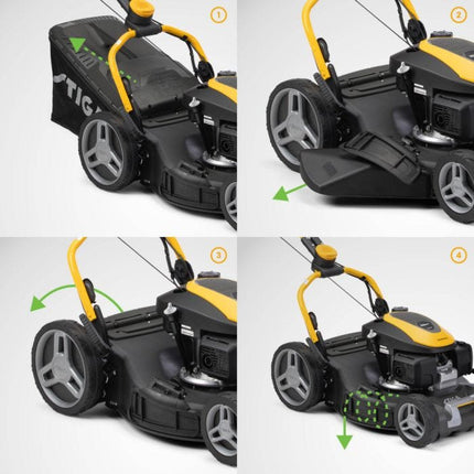 Bensindriven gräsklippare Combi 753 V