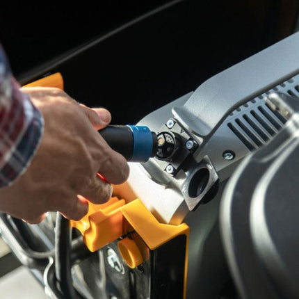 Batteridriven trädgårdstraktor Estate 384e