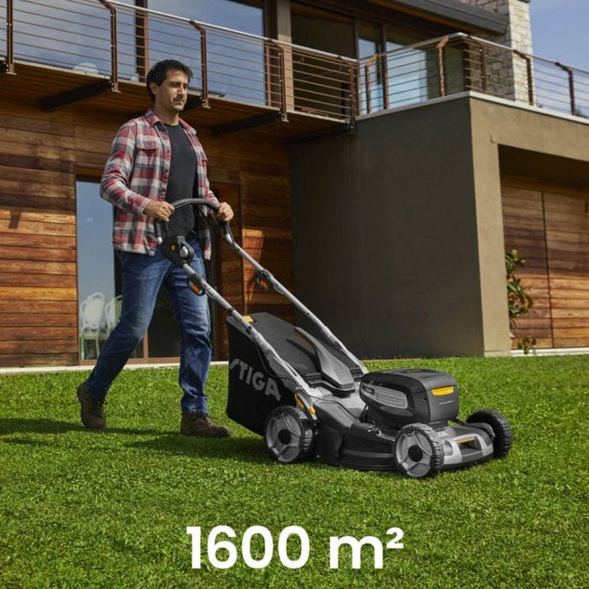 Batteridriven gräsklippare Twinclip 950e V Kit