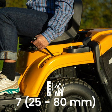Batteridriven trädgårdstraktor Estate 384e