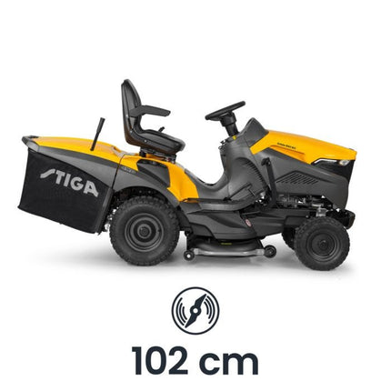 Bensindriven trädgårdstraktor Estate 9102 WX - 9000 ㎡