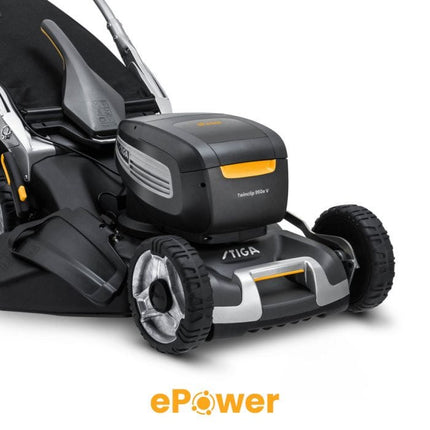 Batteridriven gräsklippare Twinclip 950e V Kit