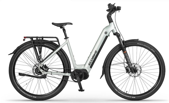 Ecobike LX 400 Silver Elcykel Nyhet 2026