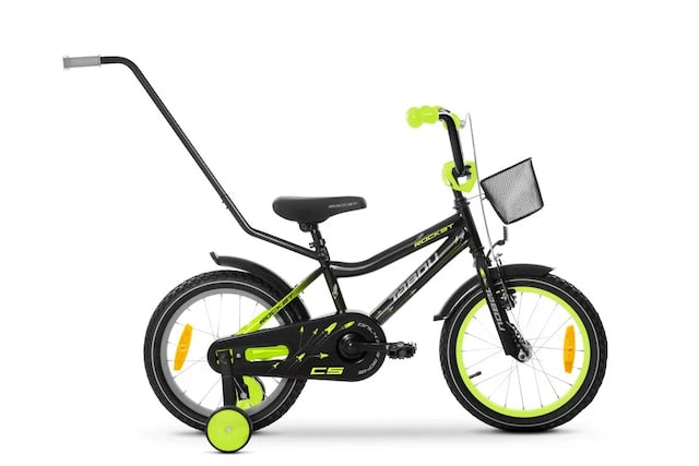 Tabou Rocket CS Alu 16" Svart/Lime