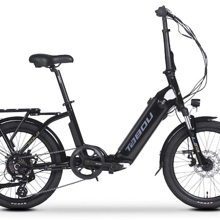 Tabou Fold Up Svart/Guld vikbar elcykel