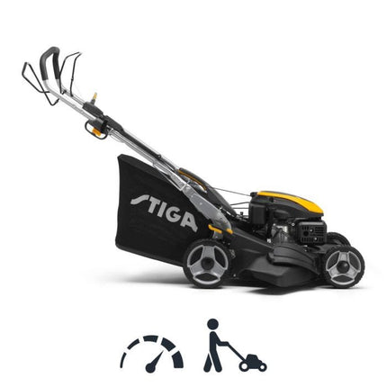 Bensindriven gräsklippare Twinclip 950 V