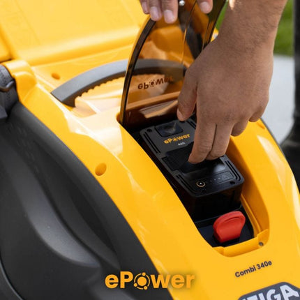 Batteridriven gräsklippare Combi 340e Kit