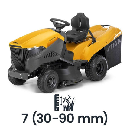 Bensindriven trädgårdstraktor Estate 798 W Special