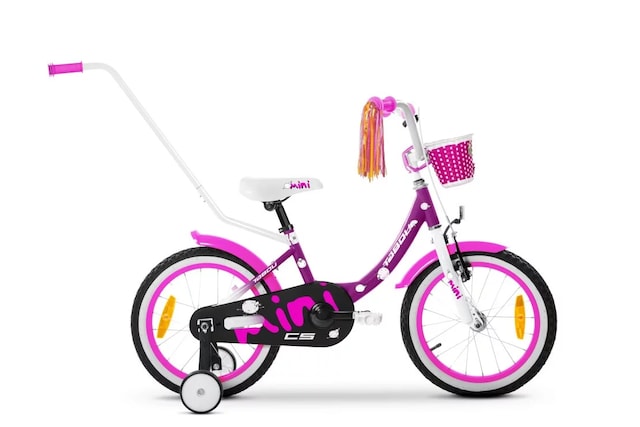 Tabou Mini CS Alu 16" Lila/Vit
