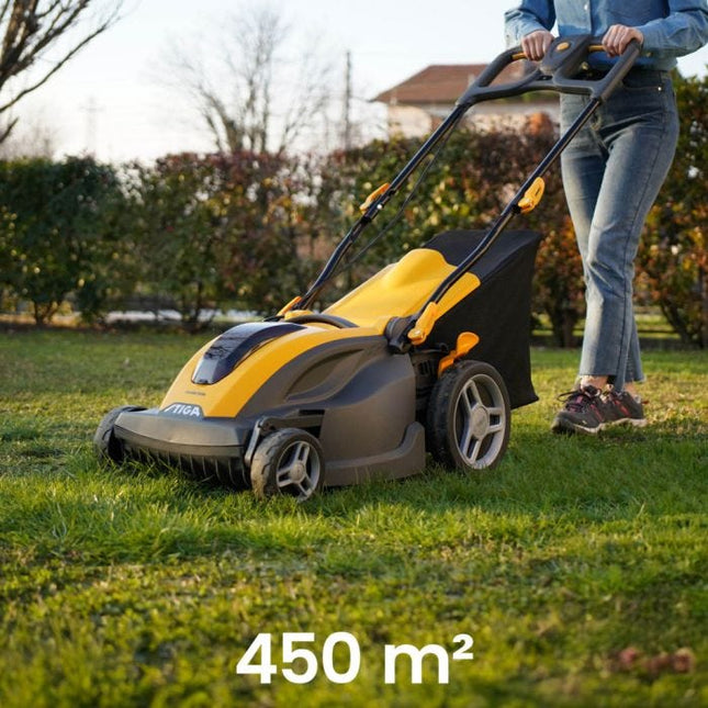 Batteridriven gräsklippare Combi 344e Kit - 450m2